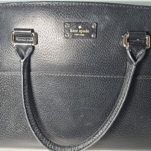 kate spade Black Leather Tote